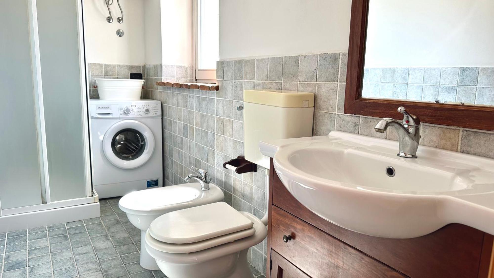 S214 - Sirolo, Trilocale Con Giardino In Zona Tranquilla Daire Dış mekan fotoğraf