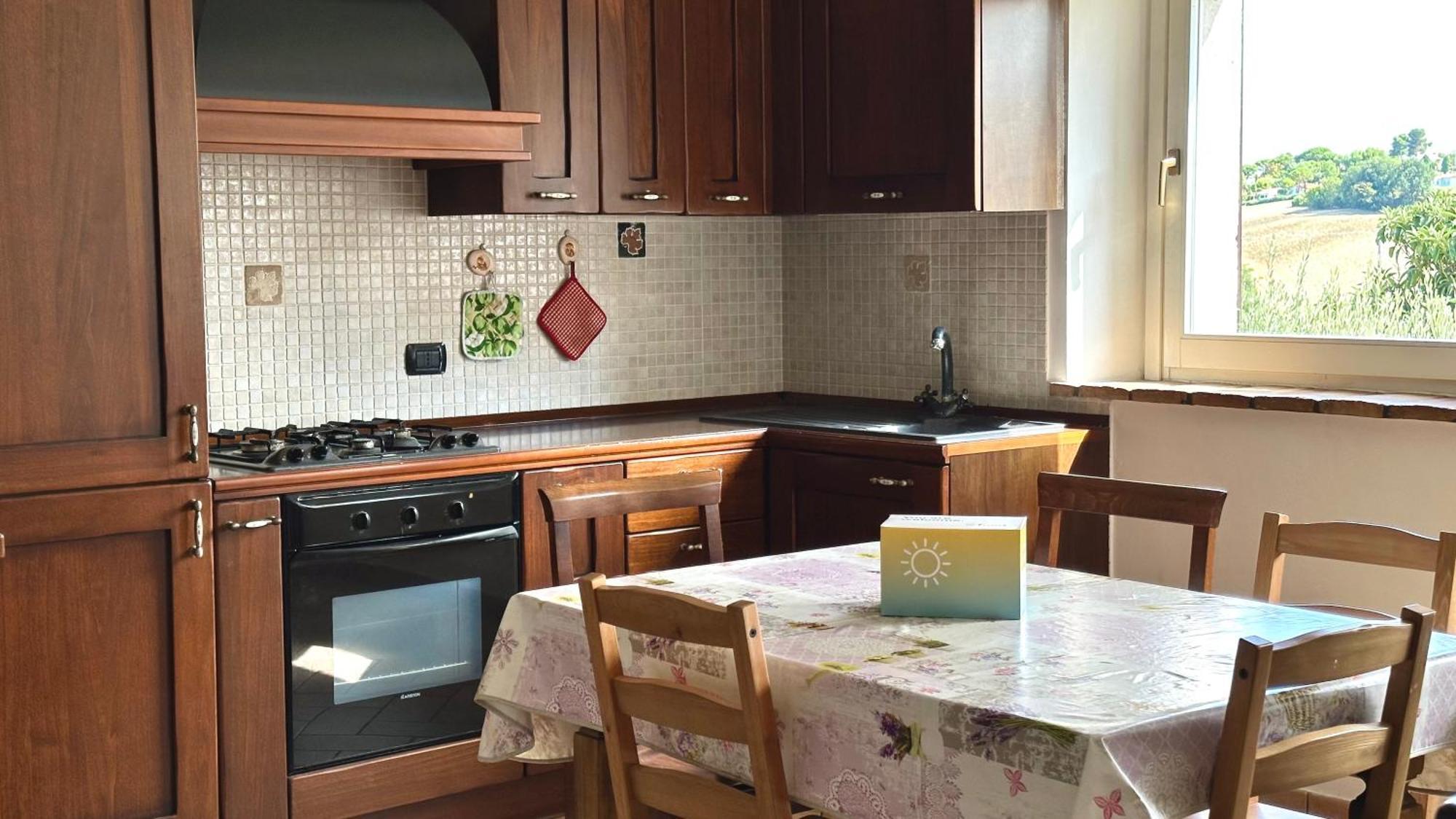 S214 - Sirolo, Trilocale Con Giardino In Zona Tranquilla Daire Dış mekan fotoğraf