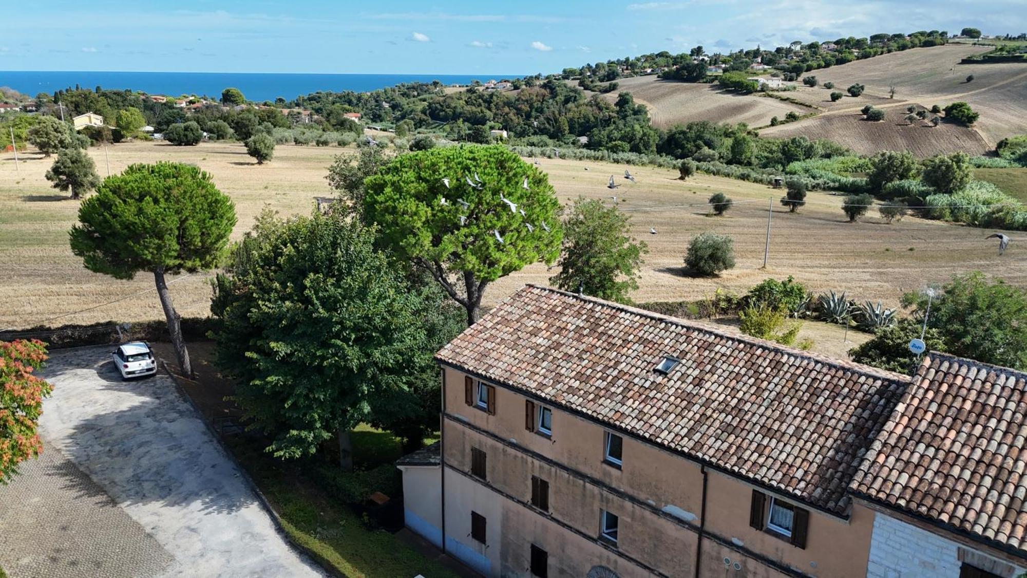 S214 - Sirolo, Trilocale Con Giardino In Zona Tranquilla Daire Dış mekan fotoğraf