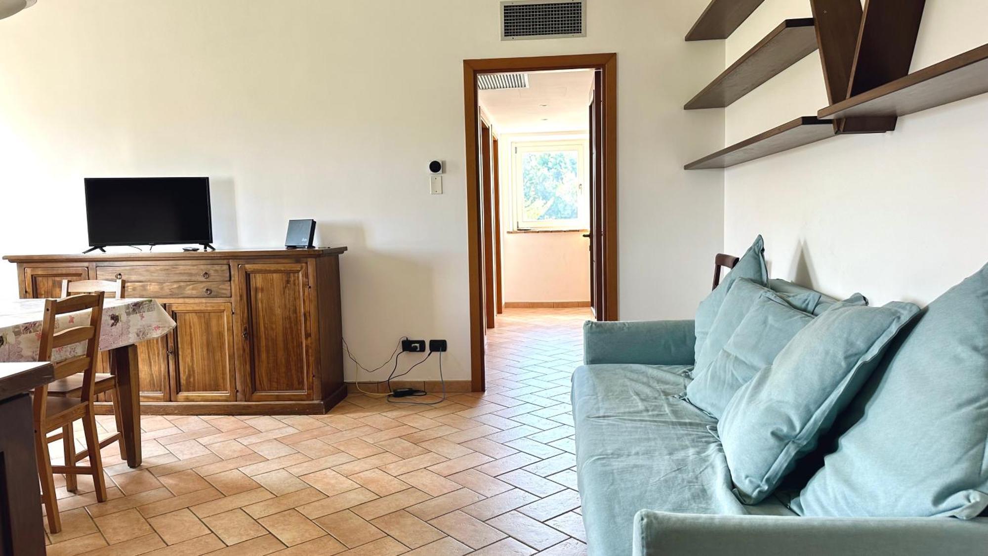 S214 - Sirolo, Trilocale Con Giardino In Zona Tranquilla Daire Dış mekan fotoğraf